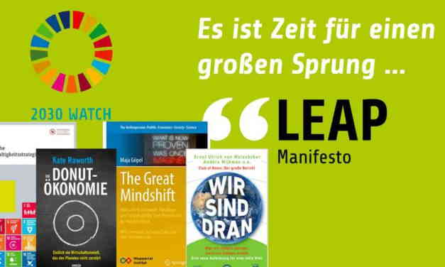 5 x die Welt retten …