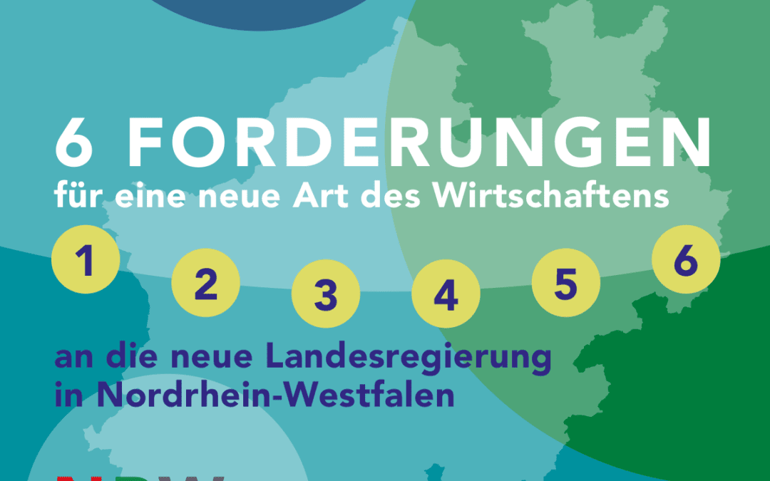 Unsere Forderungen an die neue Landesregierung in NRW
