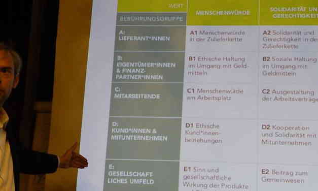 Gemeinwohl-Ökonomie — Regionale Projektgruppe in Minden gegründet