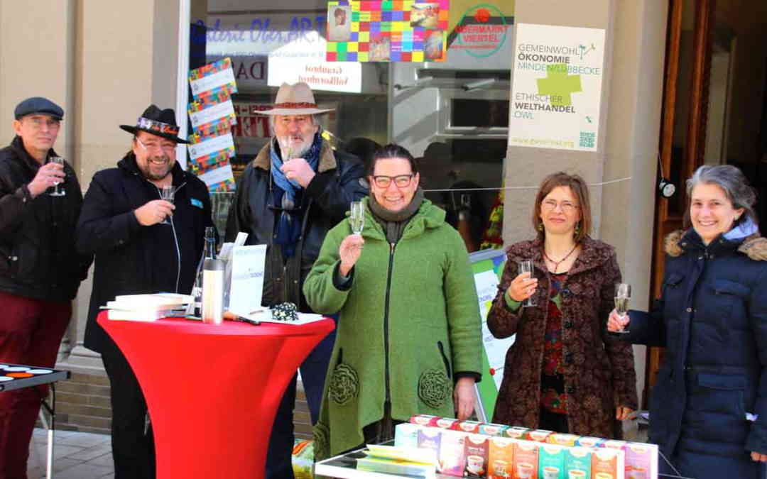 Welt-Glückstag in der Obermarktstraße
